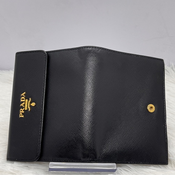 Pre-owned Prada saffiano leather wallet - Picture 4 of 6
